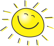 smiling sun